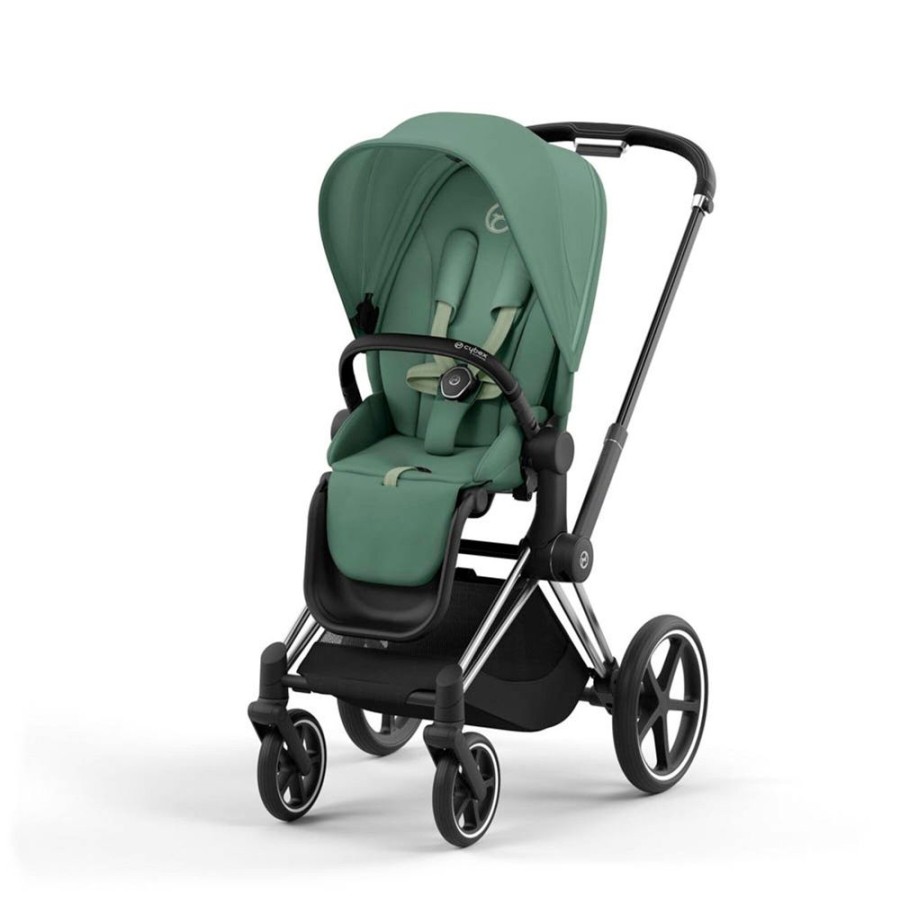 Prams & Pushchairs Cybex | Cybex Priam Pram Inc Lux Carrycot - Leaf Green