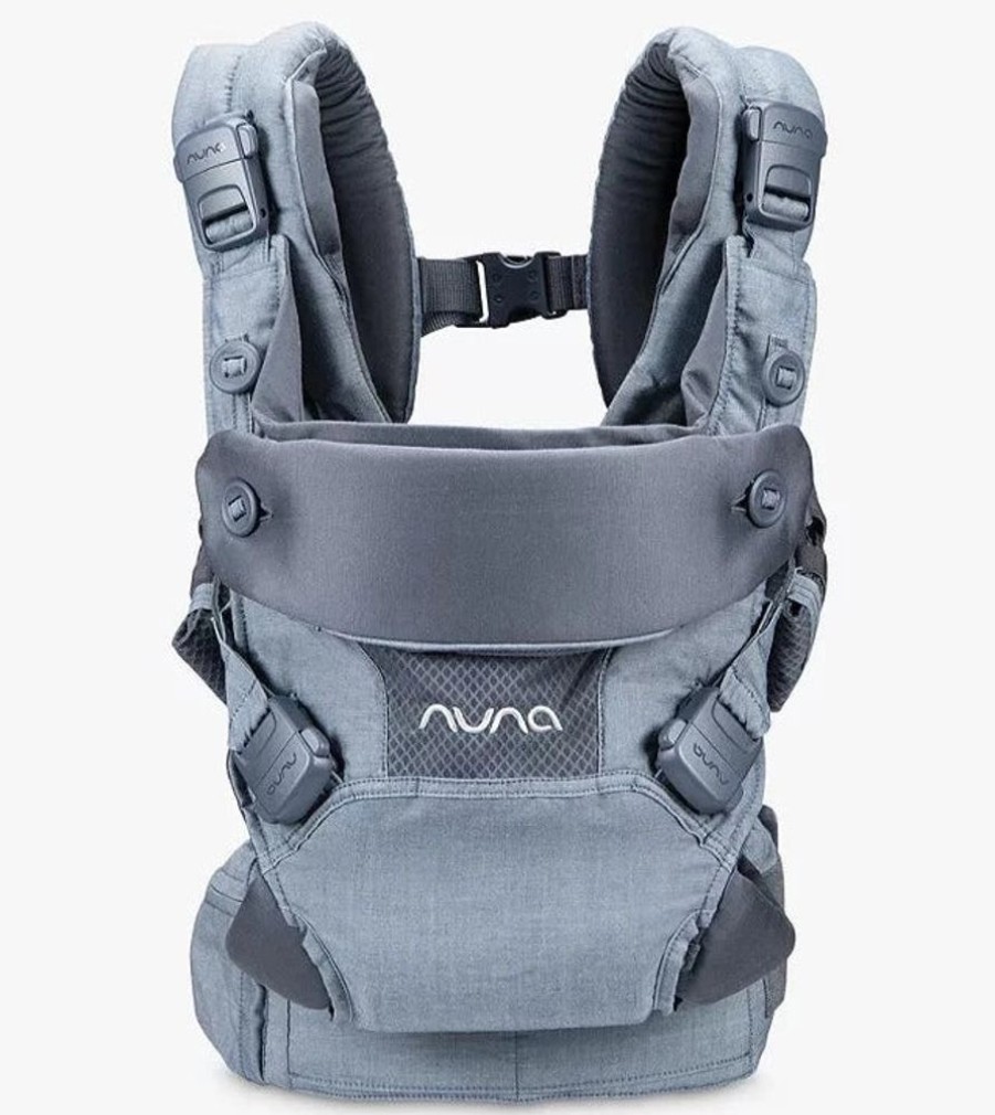 Prams & Pushchairs Nuna | Nuna Cudl Click Baby Carrier - Softened Denium