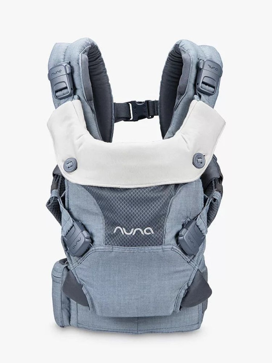 Prams & Pushchairs Nuna | Nuna Cudl Click Baby Carrier - Softened Denium