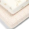 Nursery & Home Millie & Ralph Bedding & Sleepwear | Mamas & Papas Jungle Cotbed Fitted Sheet - 2 Pack