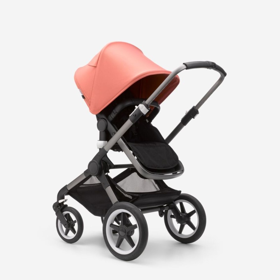 Prams & Pushchairs Bugaboo | Bugaboo Fox 3 Sun Canopy - Sunrise Red