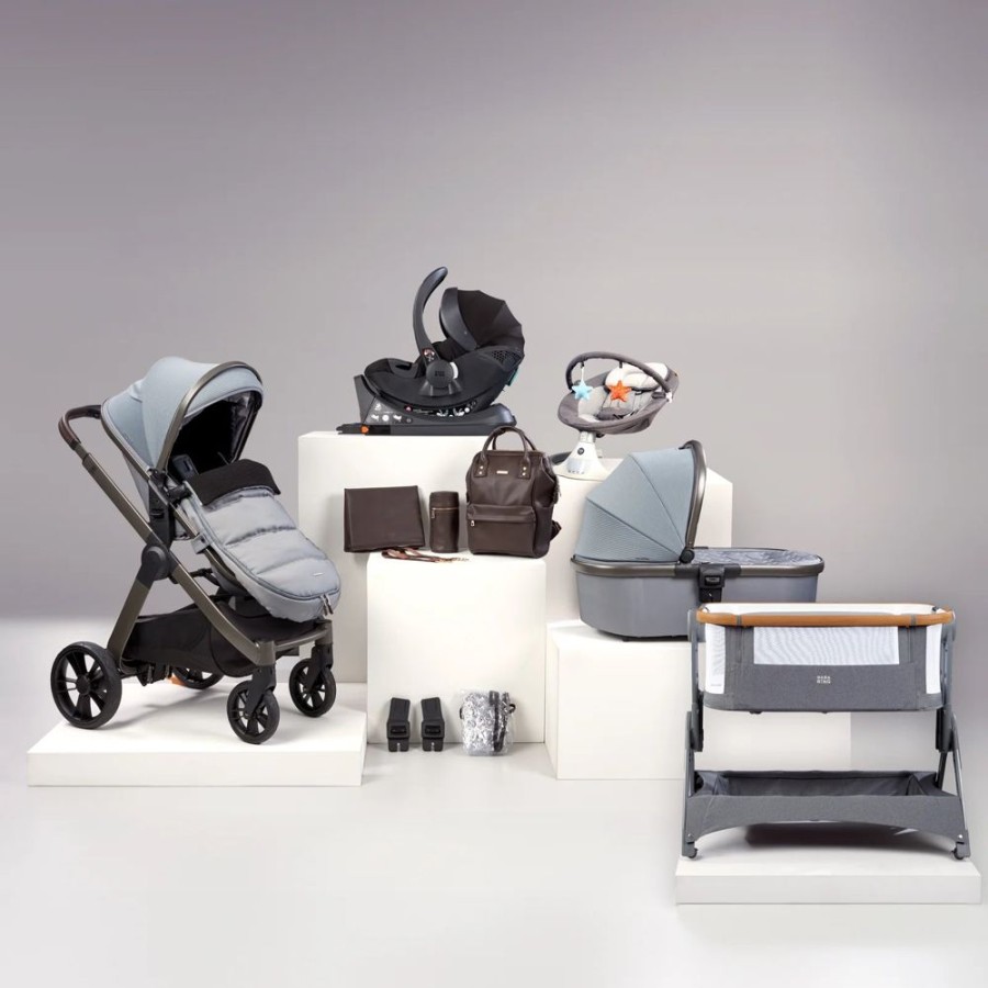 Prams & Pushchairs Bababing | Bababing Raffi Travel & Home Bundle - 15 Pc - Duck Egg