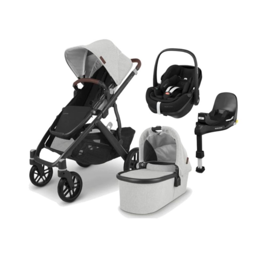 Prams & Pushchairs UPPAbaby | Uppababy Vista V2 Travel System With Maxi-Cosi Pebble 360 Pro - Anthon