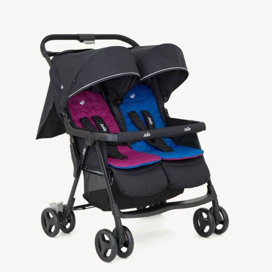 Prams & Pushchairs Joie | Joie Aire Twin Stroller - Rose & Sea