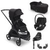 Prams & Pushchairs Bugaboo | Bugaboo Dragonfly Complete Travel System Bundle With Cybex Cloud T Car