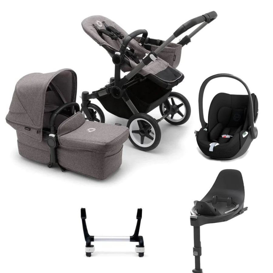 Prams & Pushchairs Bugaboo | Bugaboo Donkey 5 Mono Pushchair Travel System Bundle With Cloud T - Gr