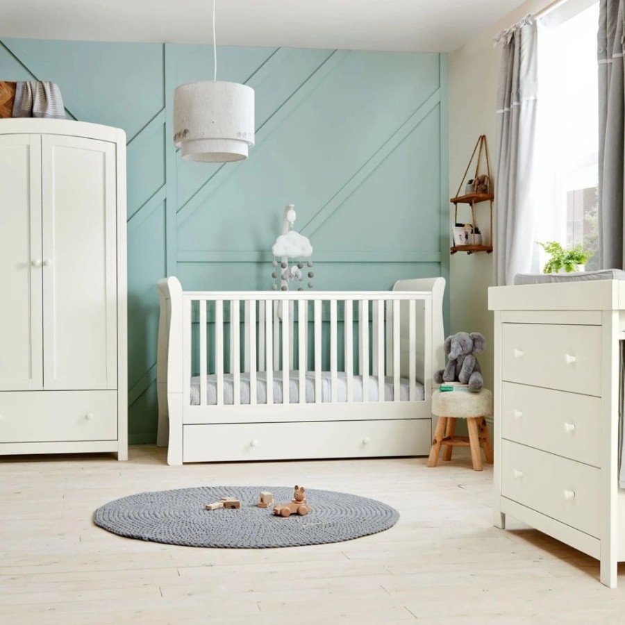 Nursery & Home Millie & Ralph 3 Piece Sets | Mamas & Papas Mia 3Pc Cotbed Set - White/Natural