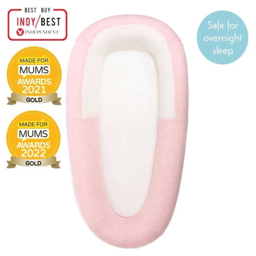 Nursery & Home Purflo Gifts | Purflo Sleep Tight Baby Bed - Shell Pink