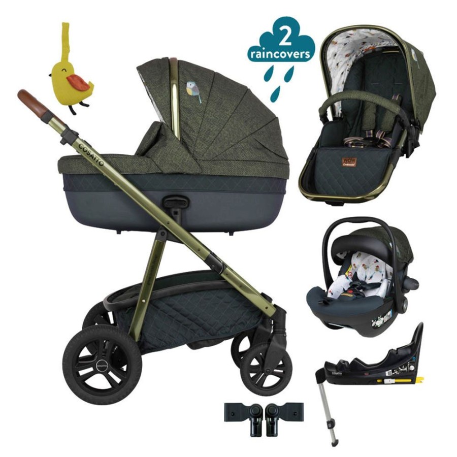 Prams & Pushchairs Cosatto | Cosatto Wow Continental Acorn I-Size Bundle - Bureau