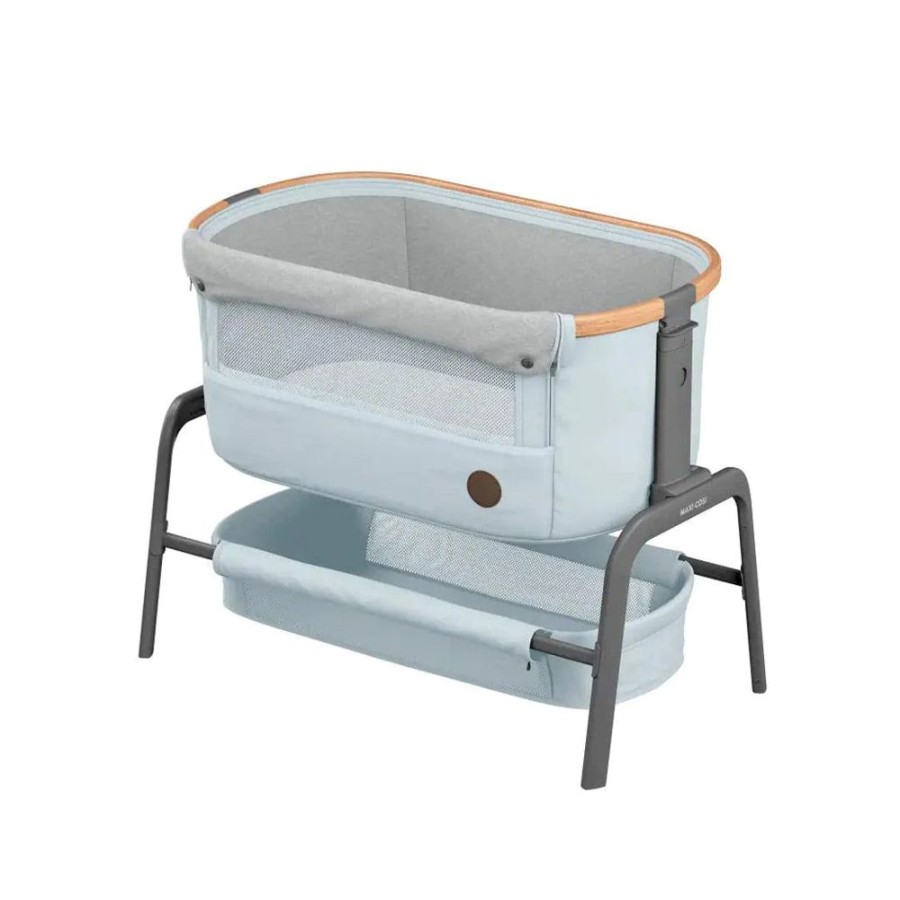 Nursery & Home Millie & Ralph Cots & Cotbeds | Maxi-Cosi Iora Co-Sleeper Crib - Beyond Grey