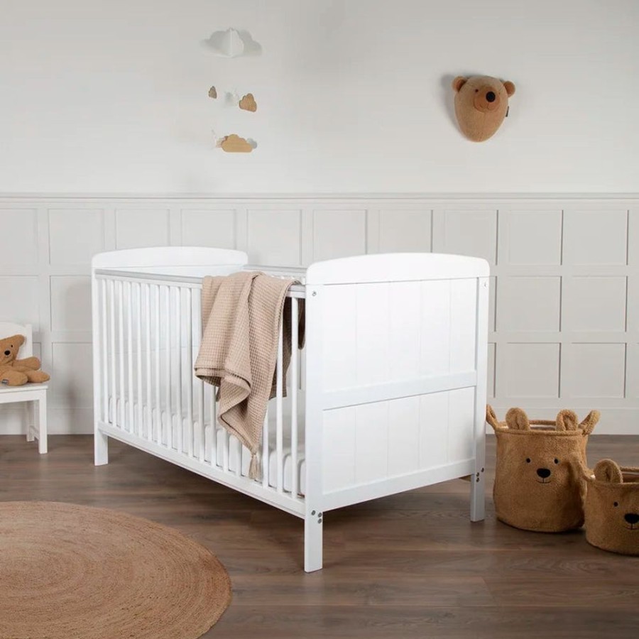 Nursery & Home CuddleCo Cots & Cotbeds | Cuddleco Juliet Cot Bed - White