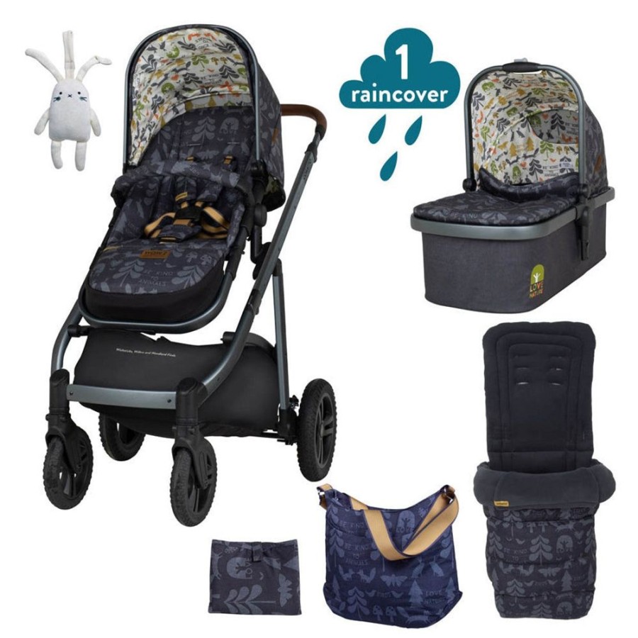 Prams & Pushchairs Cosatto | Cosatto Wow 2 Special Edition Pram & Accessories Bundle - Nature Trail