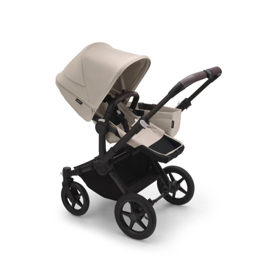 Prams & Pushchairs Bugaboo | Bugaboo Donkey 5 Mono Complete - Black & Desert Taupe