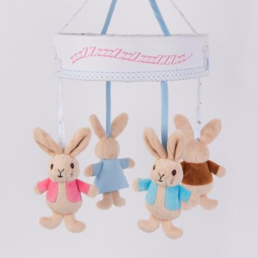 Nursery & Home Rainbow Designs Gifts | Peter Rabbit Musical Cot Mobile