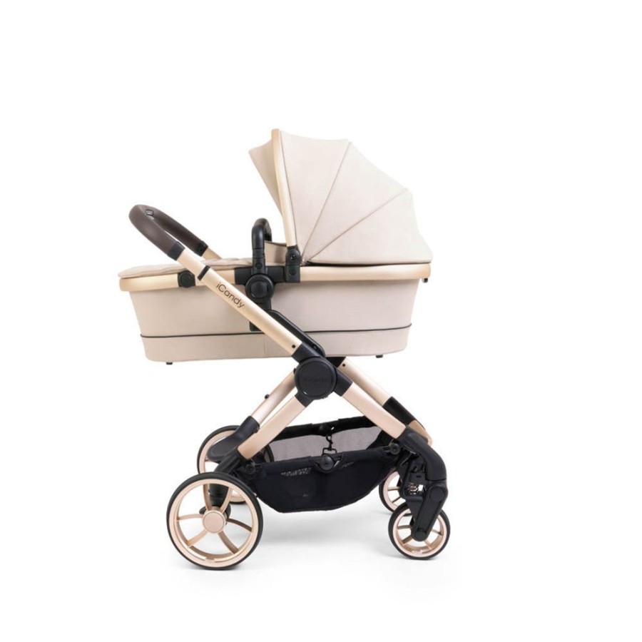 Prams & Pushchairs iCandy | Icandy Peach 7 Pushchair & Carrycot - Blonde/Biscotti