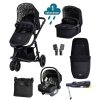 Prams & Pushchairs Cosatto | Cosatto Giggle 3 In 1 I-Size Everything Bundle - Silhouette