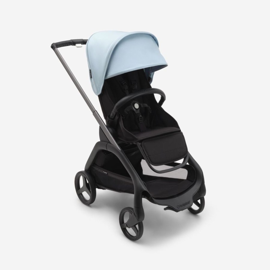 Prams & Pushchairs Bugaboo | Bugaboo Dragonfly Pushchair - Midnight Black/Skyline Blue