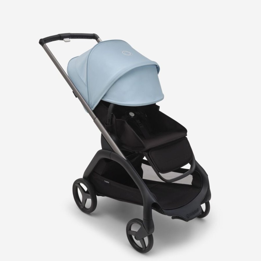 Prams & Pushchairs Bugaboo | Bugaboo Dragonfly Pushchair - Midnight Black/Skyline Blue