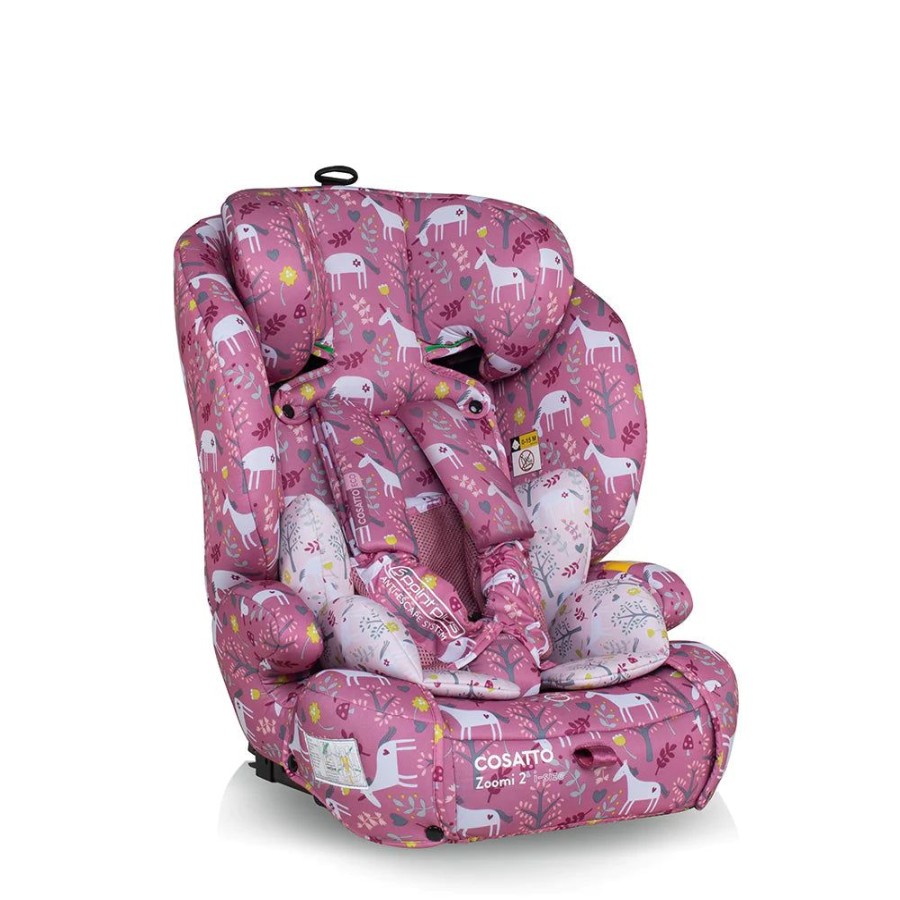 Prams & Pushchairs Cosatto | Boxed Clearance - Cosatto Zoomi 2 I-Size Car Seat - Unicorn Garden