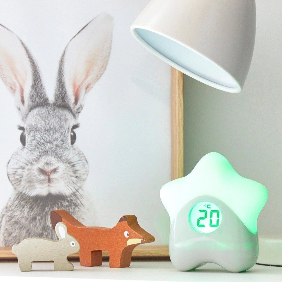 Nursery & Home Purflo Night Lights & Sleep Aids | Purflo Starlight Room Thermometer