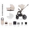 Prams & Pushchairs Venicci | Venicci Upline 2-In-1 Pram Package - Stone Beige