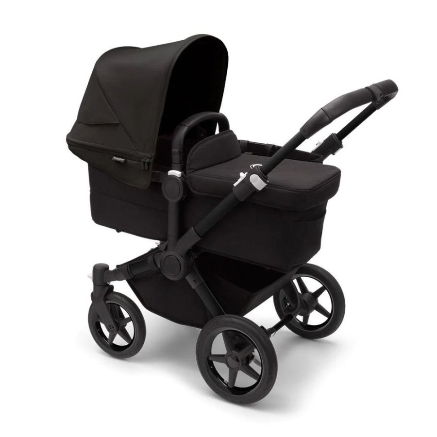 Prams & Pushchairs Bugaboo | Bugaboo Donkey 5 Mono Complete - Black/Midnight Black