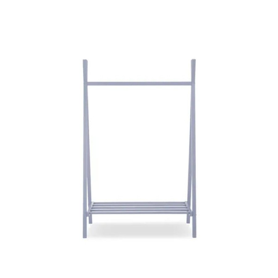 Nursery & Home CuddleCo Wardrobes | Cuddleco Nola Clothes Rail - Flint Blue