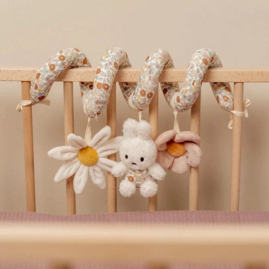 Nursery & Home Little Dutch Baby Playtime | Little Dutch X Miffy - Activity Spiral - Vintage Little Flowers