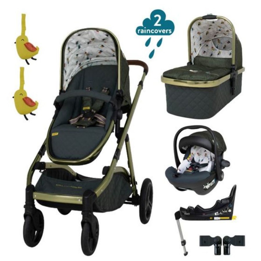 Prams & Pushchairs Cosatto | Cosatto Wow Xl Acorn I-Size Car Seat & Base Bundle - Bureau