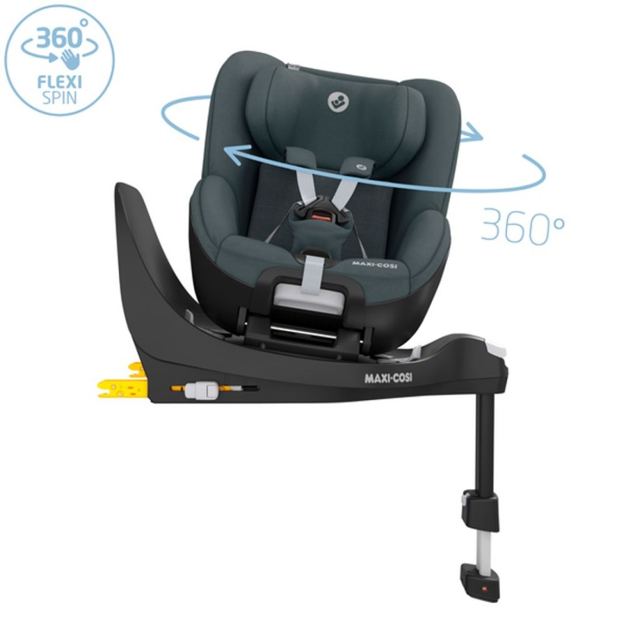 Prams & Pushchairs Millie & Ralph | Maxi-Cosi Pearl 360 I-Size Car Seat - Authentic Graphite