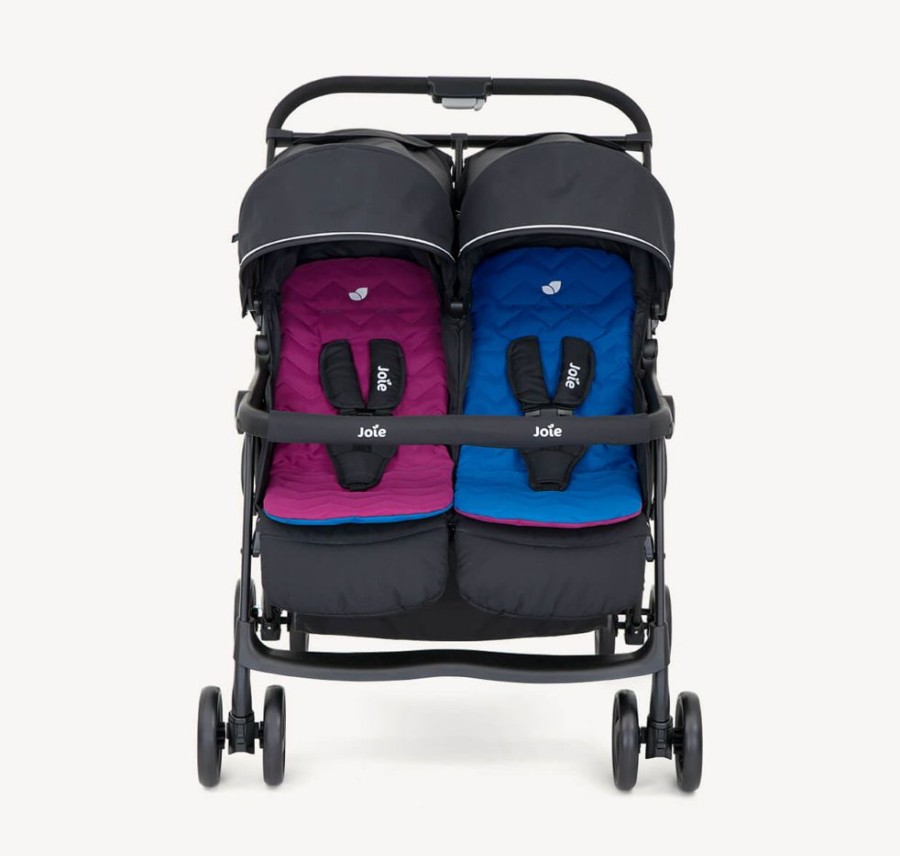 Prams & Pushchairs Joie | Joie Aire Twin Stroller - Rose & Sea