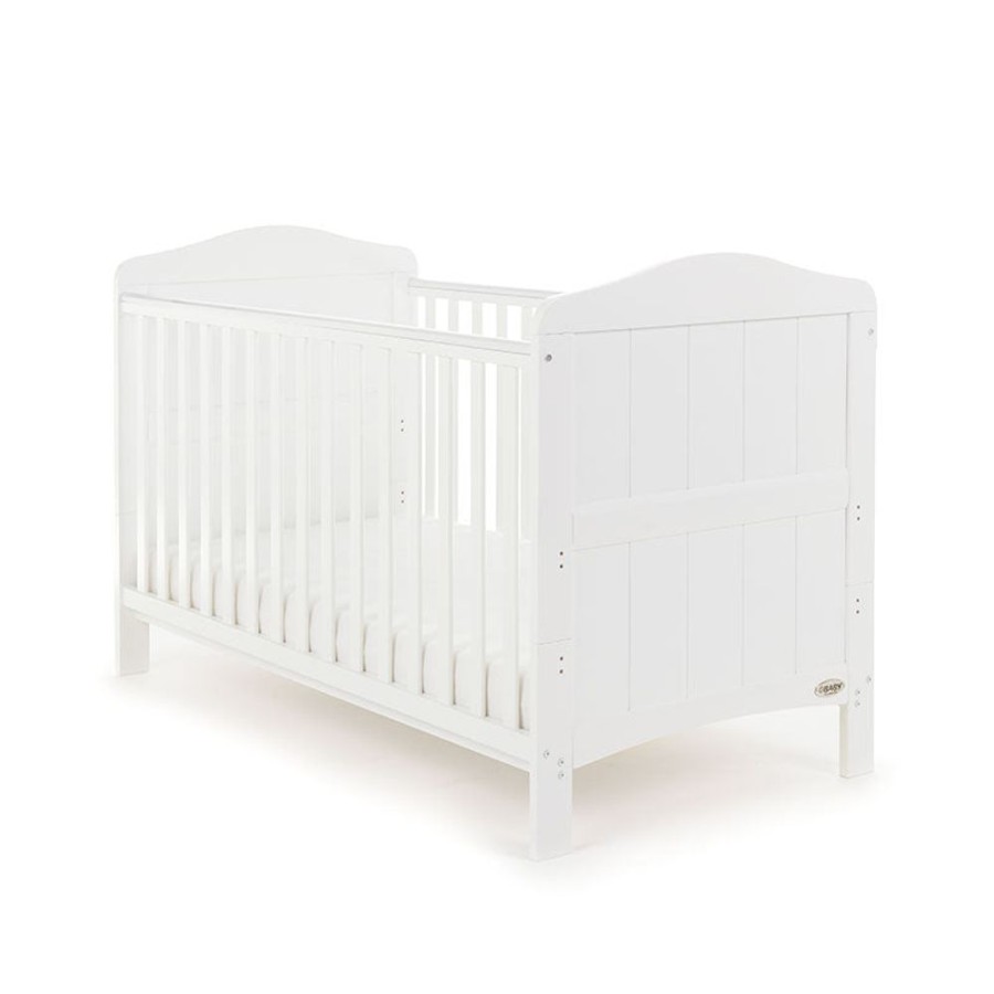 Nursery & Home Obaby 2 Piece Sets | Obaby Whitby 2 Piece Room Set - White | Obaby Whitby | Millie & Ralph