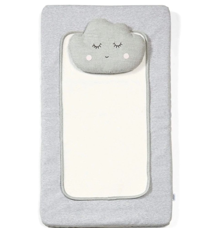 Nursery & Home Millie & Ralph Changing Mats | Mamas & Papas Luxury Changing Mat - Dream Upon A Cloud Grey