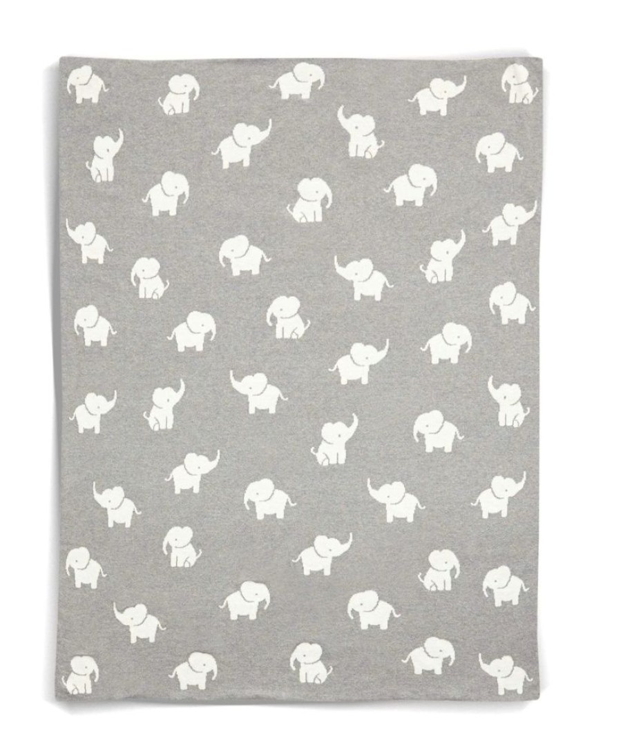 Nursery & Home Millie & Ralph Blankets | Mamas & Papas Elephant Knitted Blanket