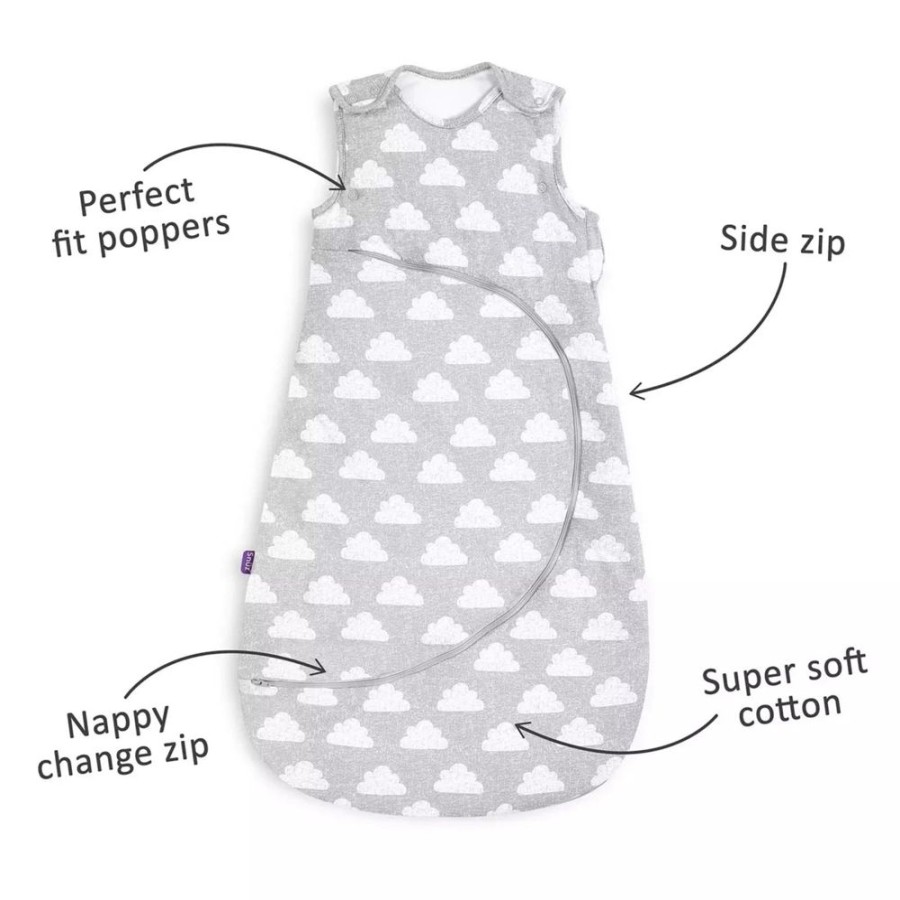 Nursery & Home Snuz Bedding & Sleepwear | Snuzpouch Sleeping Bag 1.0 Tog - Cloud