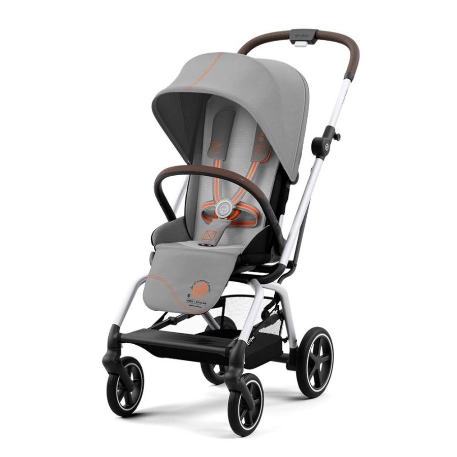 Prams & Pushchairs Cybex | Cybex Eezy S Twist+2 - Silver/Lava