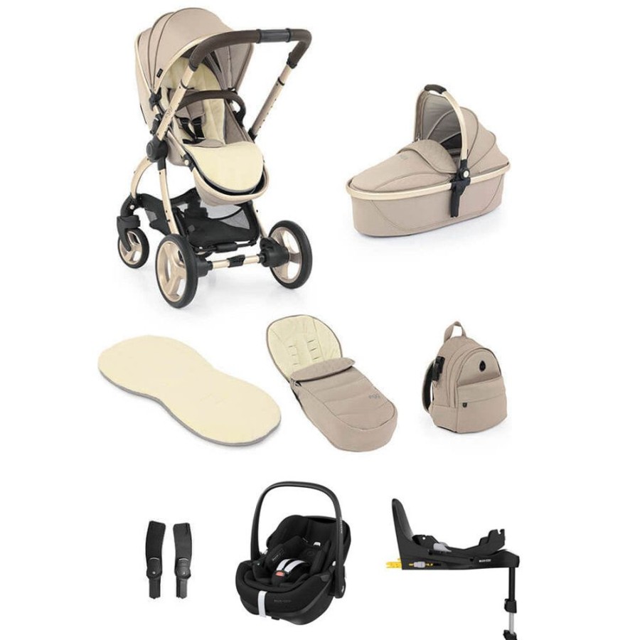 Prams & Pushchairs Egg2 | Egg 2 Luxury Travel Bundle With Maxi-Cosi Pebble 360 Pro Car Seat - Fe