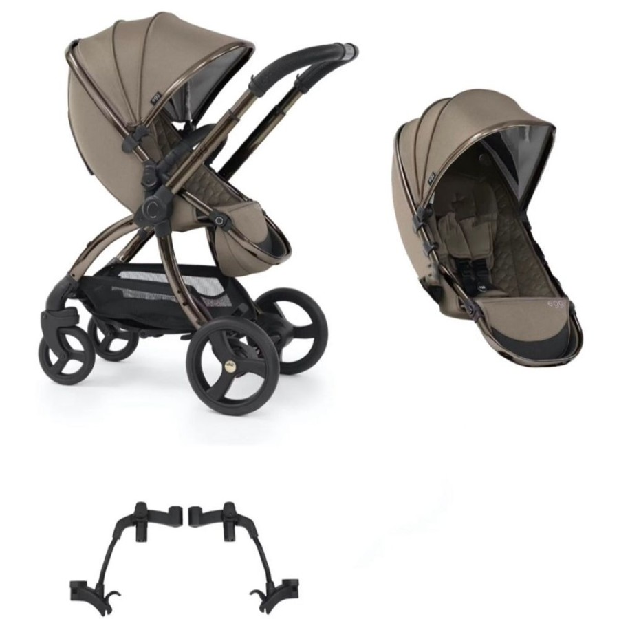 Prams & Pushchairs Egg2 | Egg 2 Double Tandem Stroller - Mink