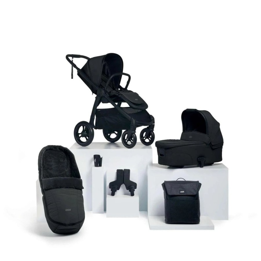 Prams & Pushchairs Millie & Ralph | Mamas & Papas Ocarro Essential Bundle 6 Pc - Jet