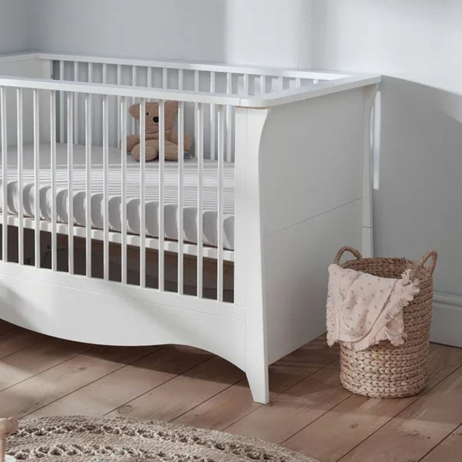 Nursery & Home CuddleCo Cots & Cotbeds | Cuddleco Clara Cot Bed - White & Ash