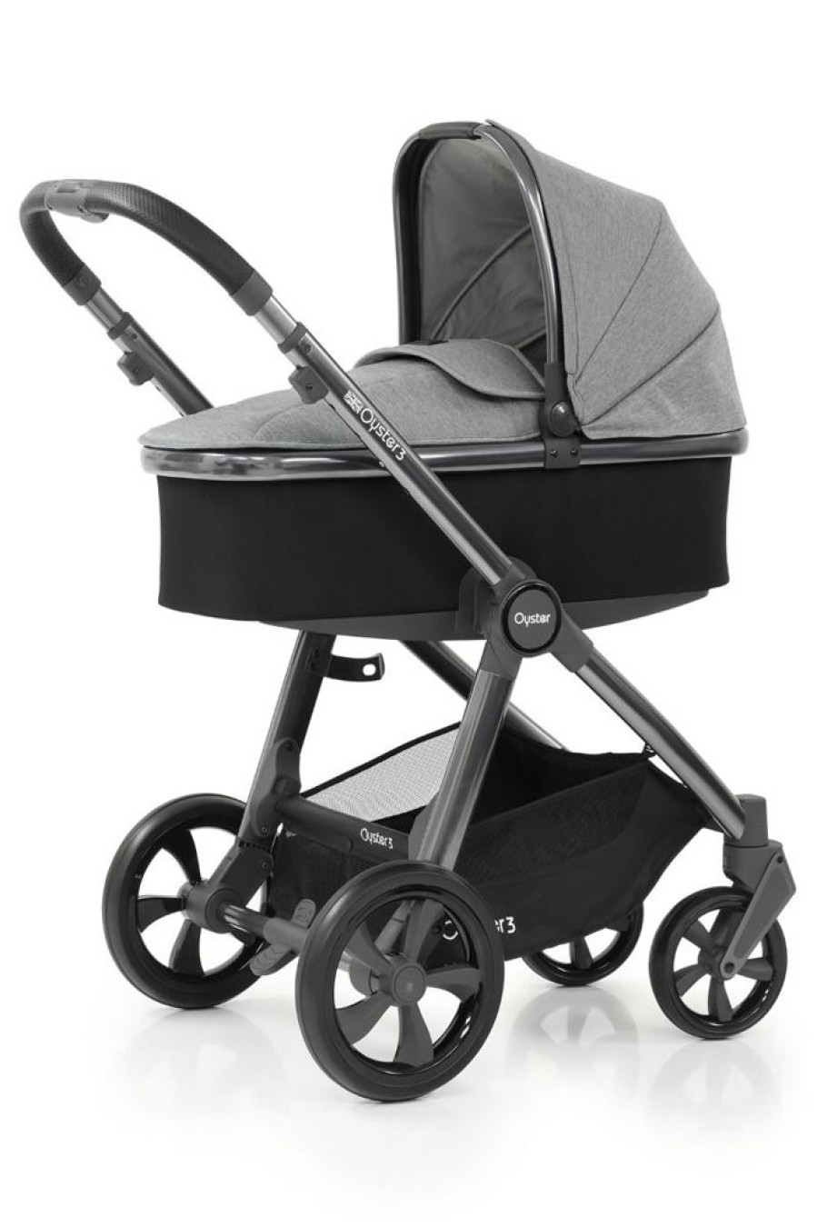 Prams & Pushchairs BabyStyle | Oyster 3 Luxury 7 Pc Travel System Bundle - Moon