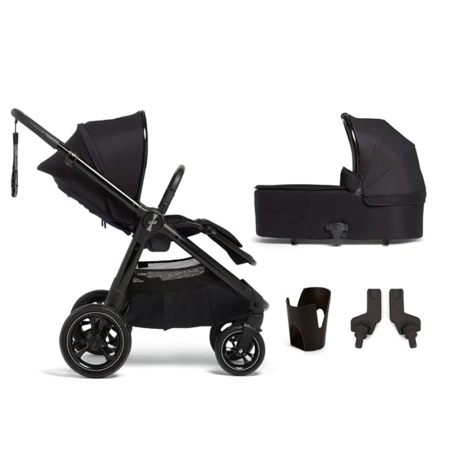 Prams & Pushchairs Millie & Ralph | Mamas & Papas Ocarro 4 Pc Starter Bundle - Carbon