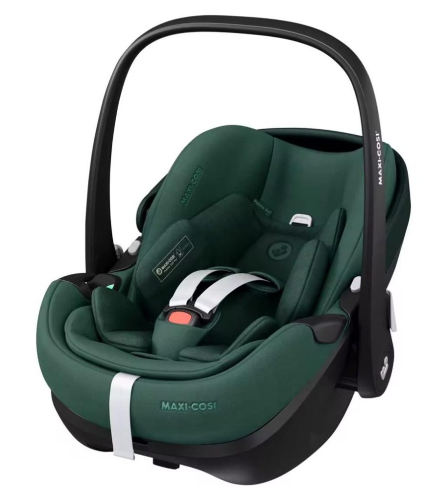 Prams & Pushchairs Millie & Ralph | Maxi-Cosi Pebble 360 Pro Car Seat - Essential Green