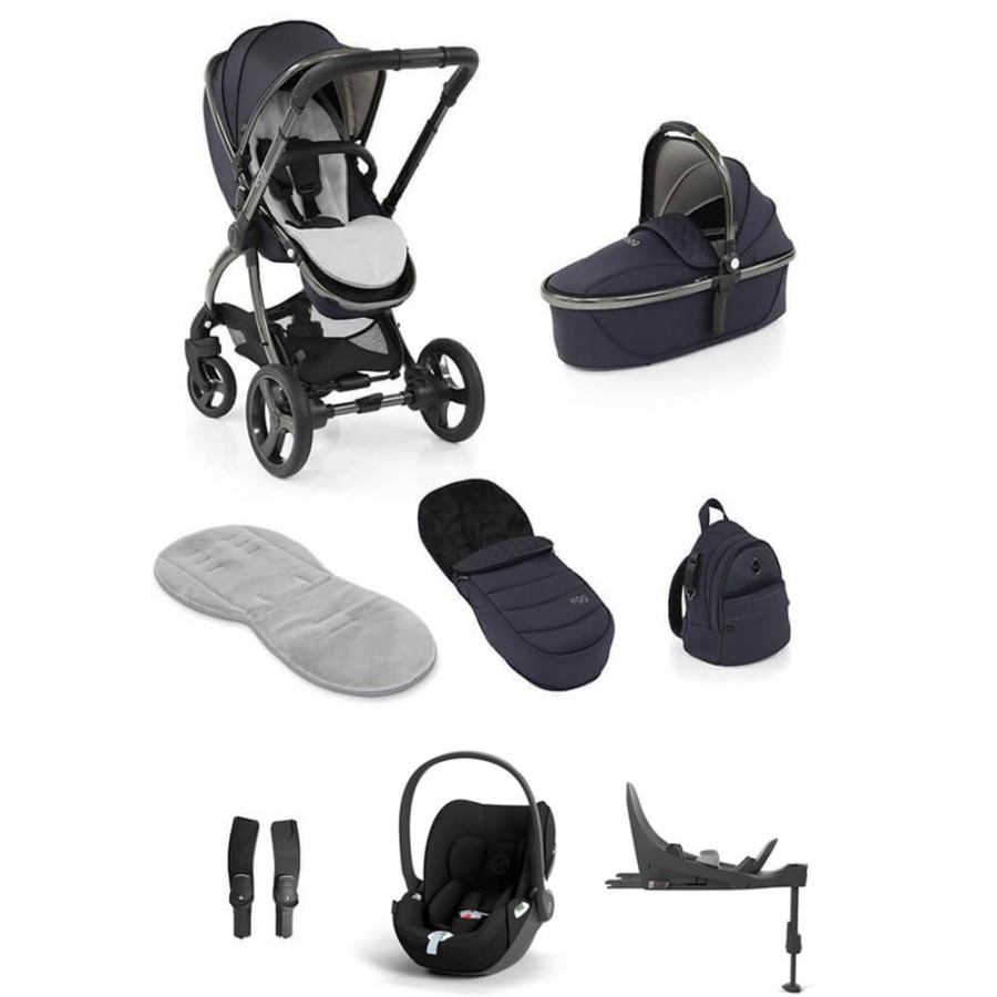 Prams & Pushchairs Egg2 | Egg 2 Luxury Travel Bundle With Cloud T I-Size - Cobalt