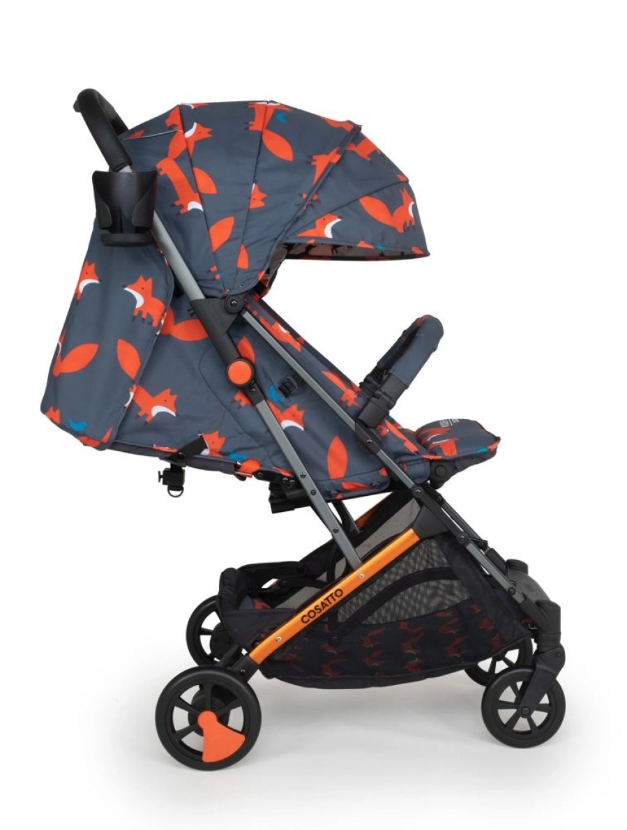 Prams & Pushchairs Cosatto | Boxed Clearance - Cosatto Woosh 3 Stroller - Charcoal Mister Fox