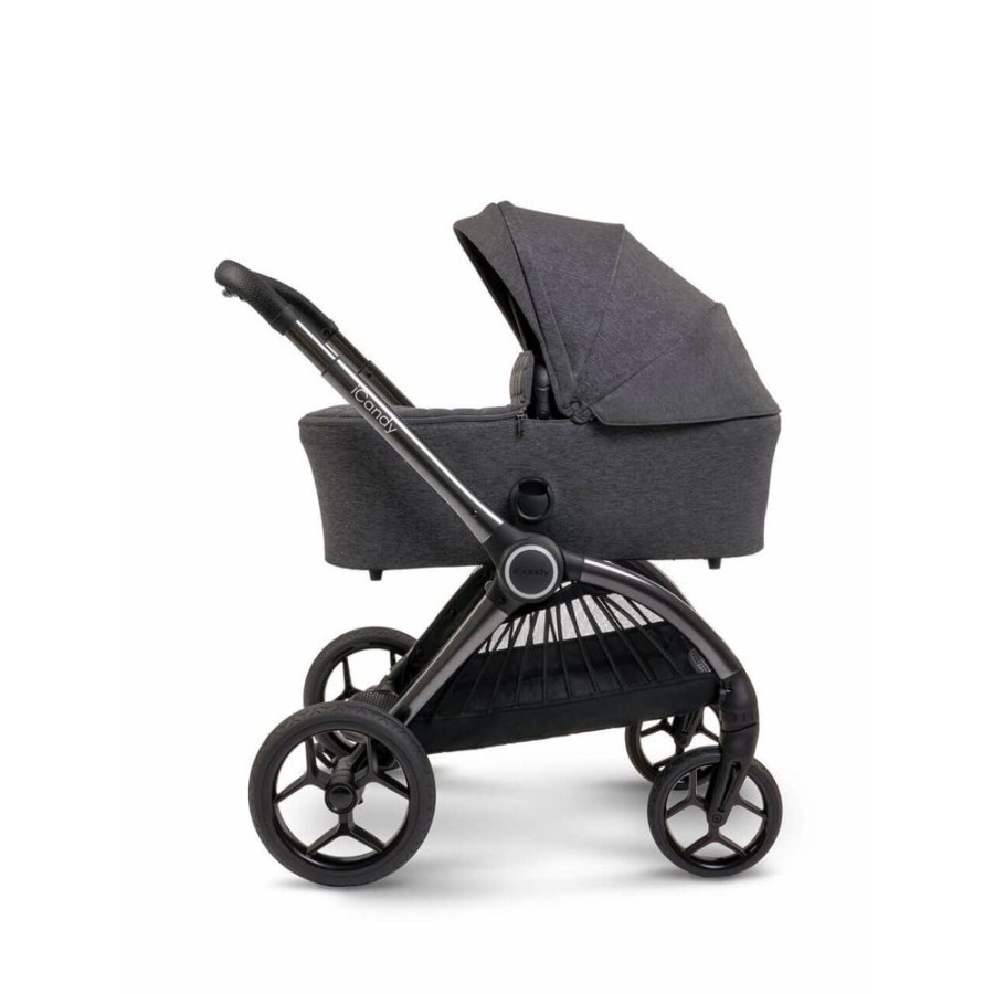 Prams & Pushchairs iCandy | Icandy Core Complete Bundle With Pebble 360 Pro & Base - Dark Grey