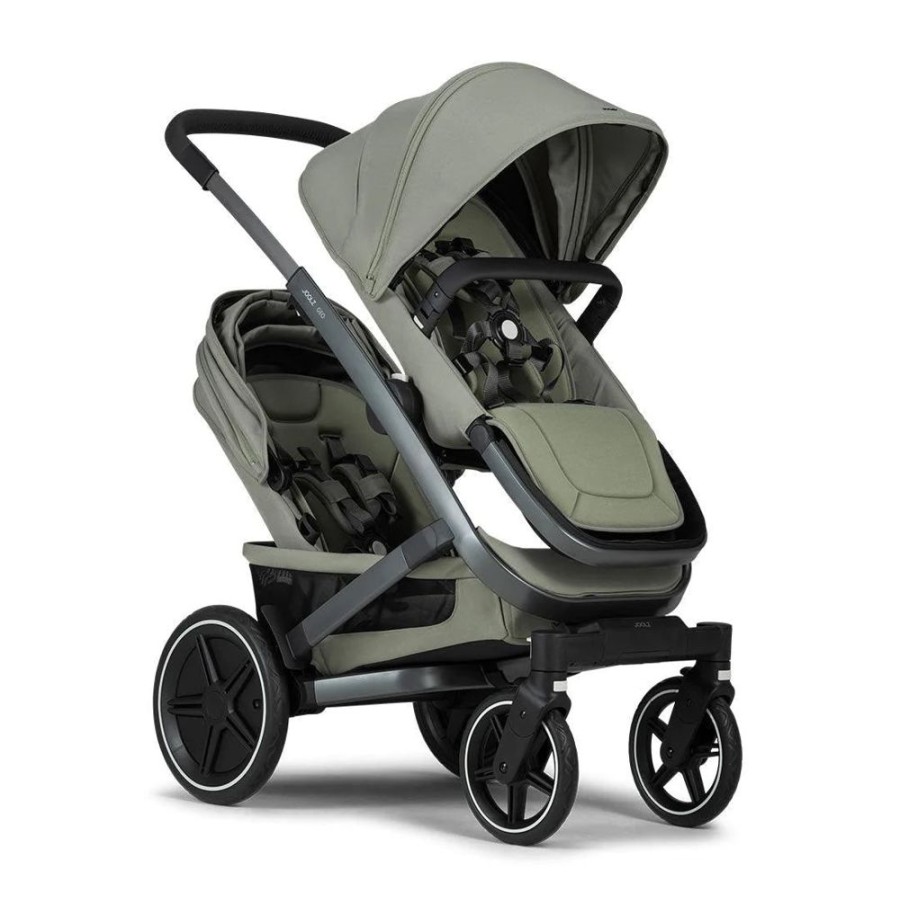 Prams & Pushchairs Joolz | Joolz Geo3 Twin Pushchair - Sage Green