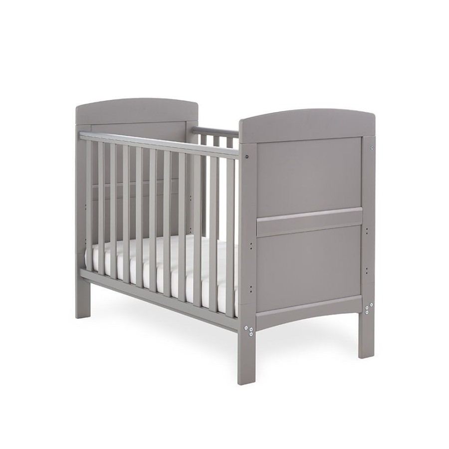 Nursery & Home Obaby Cots & Cotbeds | Obaby Grace Mini Cot Bed - White | Obaby Grace | Millie & Ralph