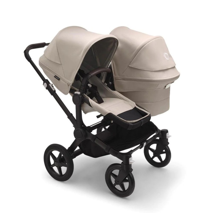 Prams & Pushchairs Bugaboo | Bugaboo Donkey 5 Duo Complete Pushchair - Desert Taupe