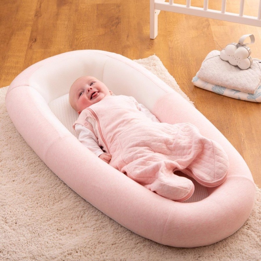 Nursery & Home Purflo Baby Nests | Purflo Sleep Tight Baby Bed - Shell Pink